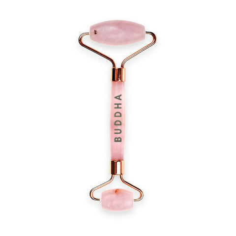 Picture of Buddha Natural M African Rose Quartz Face Roller - Helps To Reduce Puffiness Massager