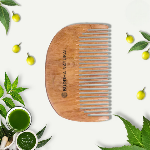 Show details for Buddha Natural Beard Kacchi Neem Wooden Comb Picture of Buddha Natural Beard Kacchi Neem Wooden Comb