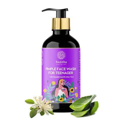 Picture of Buddha Natural Pimple Face Wash for Teenagers (11 to 19 Years) - 200 ML