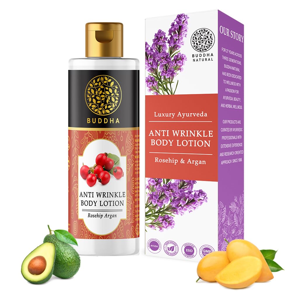 Picture of Buddha Natural Anti Wrinkle Body Lotion - For Wrinkles & Fine Lines - 150 ML