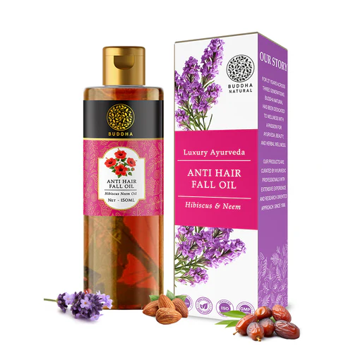 Show details for Buddha Natural Anti Hair Fall Hair Oil - For New Hair Growth And Stop Hair Fall - 150 ML Picture of Buddha Natural Anti Hair Fall Hair Oil - For New Hair Growth And Stop Hair Fall - 150 ML