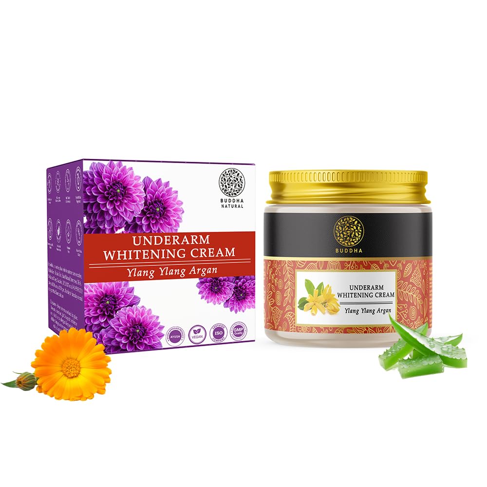 Picture of Buddha Natural Underarm whitening cream - Helps to Lighten Dark, Discolored Underarms - 75 GM