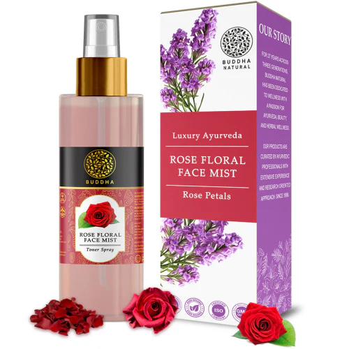 Show details for Buddha Natural Rose Facial Mist Toner - 150 ML Picture of Buddha Natural Rose Facial Mist Toner - 150 ML