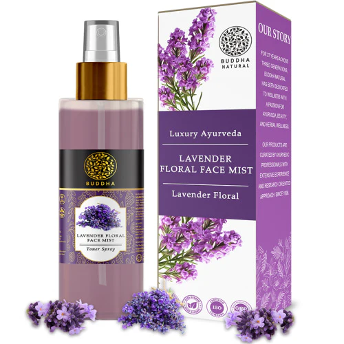 Show details for Buddha Natural Lavender Facial Mist Toner - For Instant Glow and Hydration Men & Women - 150 ML Picture of Buddha Natural Lavender Facial Mist Toner - For Instant Glow and Hydration Men & Women - 150 ML