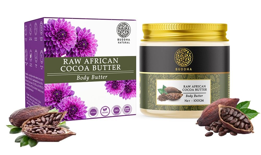 Show details for Buddha Natural Cocoa Butter Unrefined - 100 GM Picture of Buddha Natural Cocoa Butter Unrefined - 100 GM