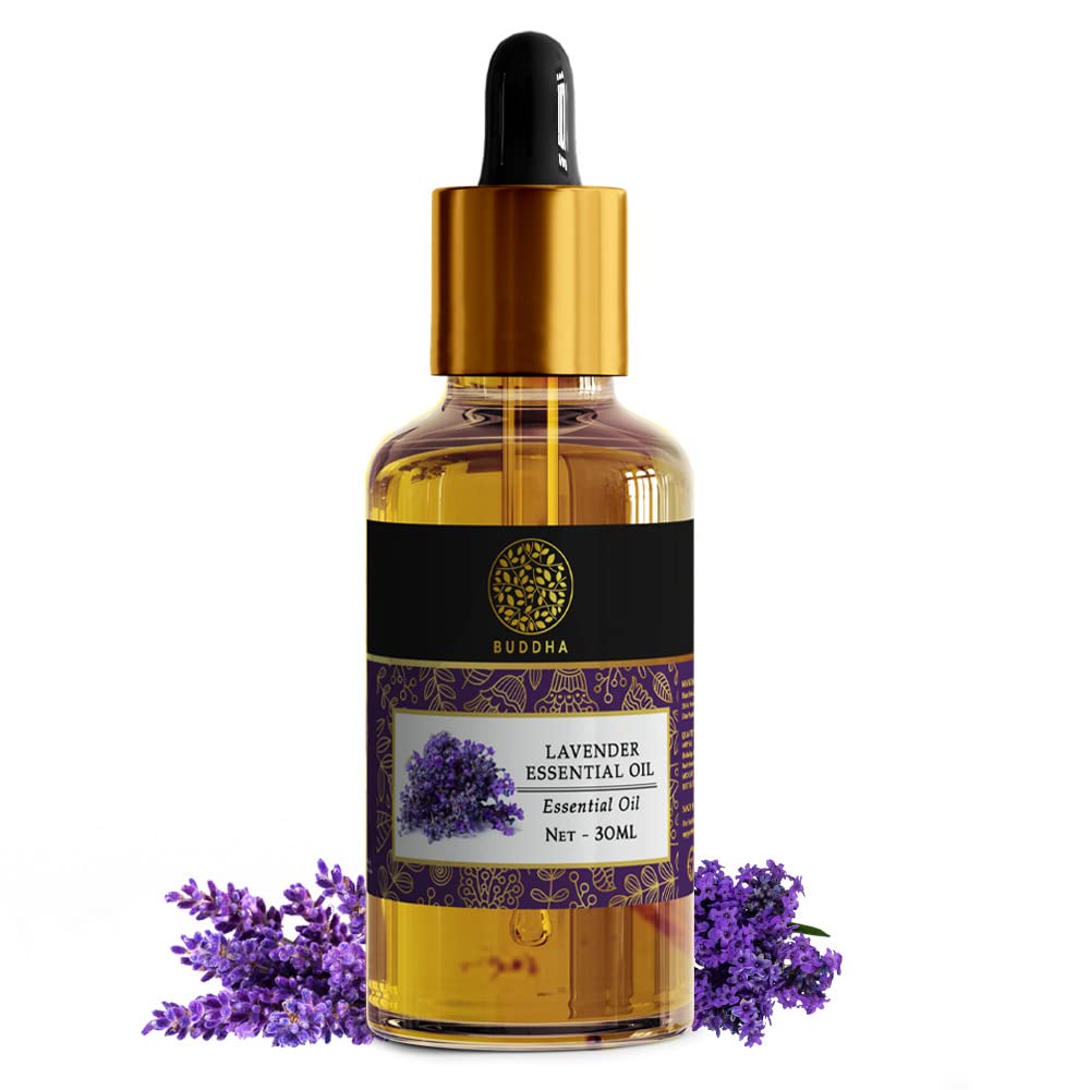 Show details for Buddha Natural Lavender Pure Essential Oil - For Healthy Hair, Skin, Sleep - 30 ML Picture of Buddha Natural Lavender Pure Essential Oil - For Healthy Hair, Skin, Sleep - 30 ML