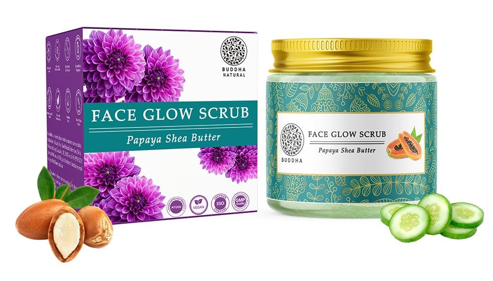 Show details for Buddha Natural Face Glow Scrub - 50 GM Picture of Buddha Natural Face Glow Scrub - 50 GM
