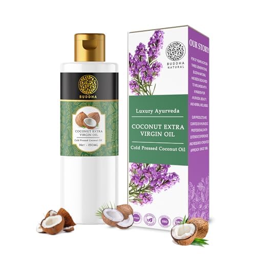 Show details for Buddha Natural Cold Pressed Extra Virgin Coconut Oil - 150 ML Picture of Buddha Natural Cold Pressed Extra Virgin Coconut Oil - 150 ML