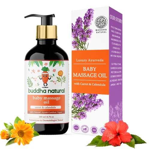 Show details for Buddha Natural Baby Massage Oil - 200 ML Picture of Buddha Natural Baby Massage Oil - 200 ML