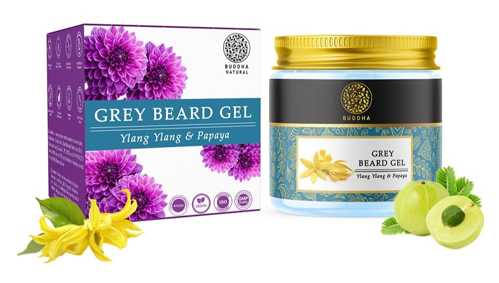 Show details for Buddha Natural Anti Grey Beard Gel - 100 GM Picture of Buddha Natural Anti Grey Beard Gel - 100 GM