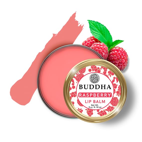 Picture of Buddha Natural Berry Kiss Lip Balm With Raspberry - 7 GM