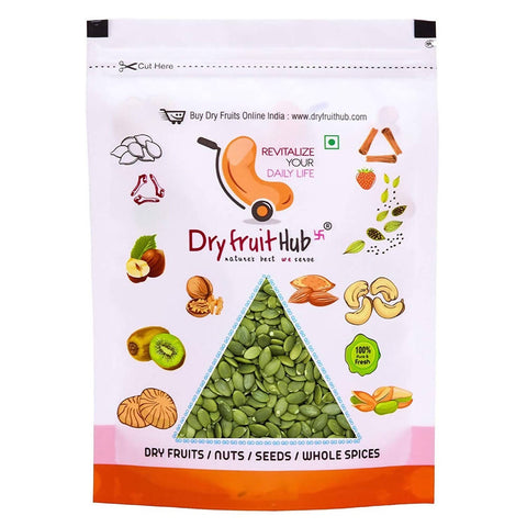 Show details for Dry Fruit Hub Pumpkin Seeds - 400 GM Picture of Dry Fruit Hub Pumpkin Seeds - 400 GM