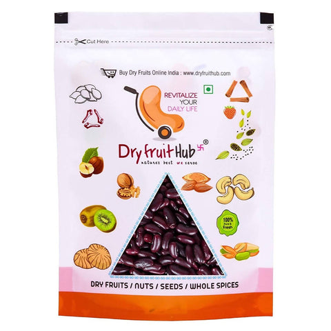 Show details for Dry Fruit Hub Rajma - Red - 800 GM Picture of Dry Fruit Hub Rajma - Red - 800 GM