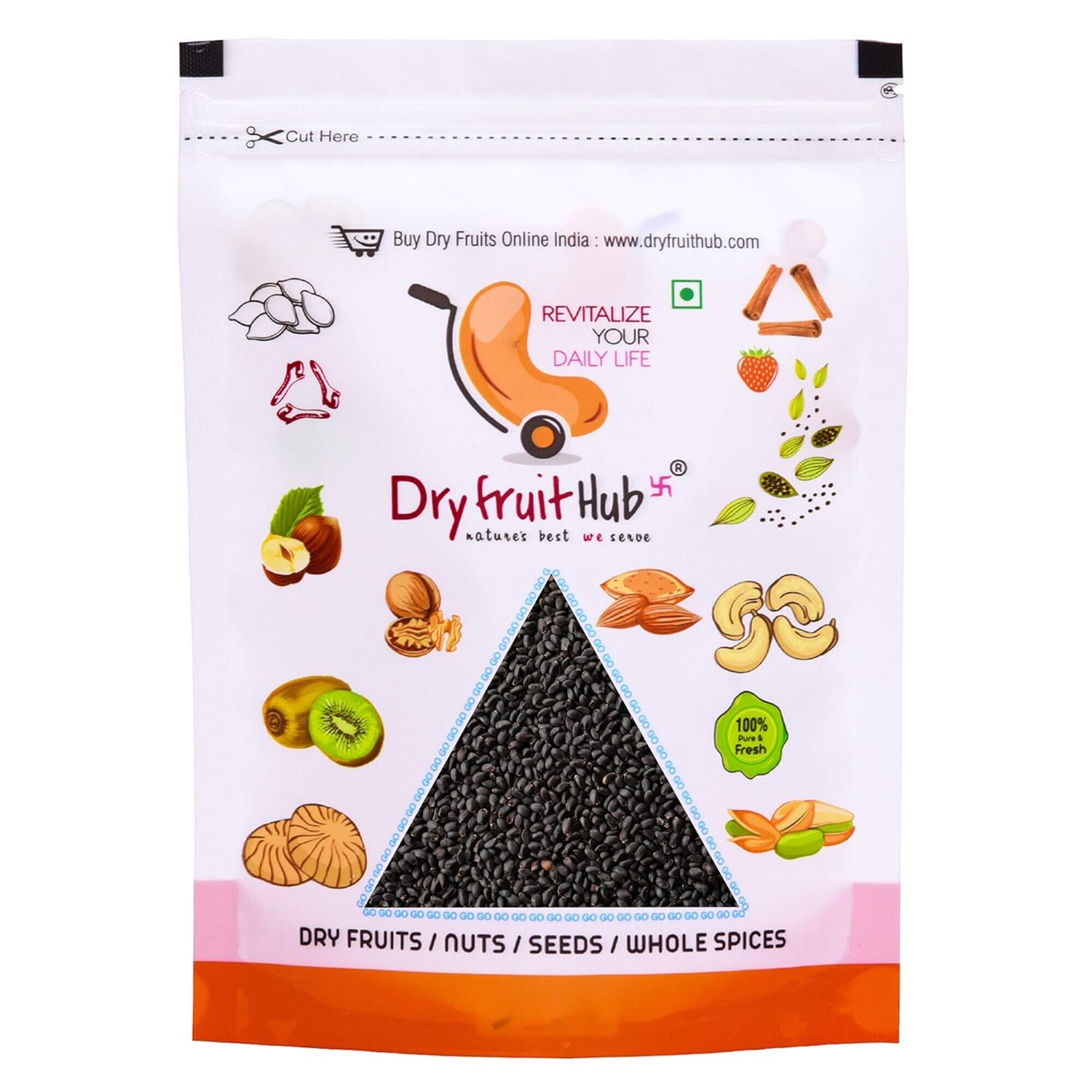 Show details for Dry Fruit Hub Sabja Seeds - 400 GM Picture of Dry Fruit Hub Sabja Seeds - 400 GM