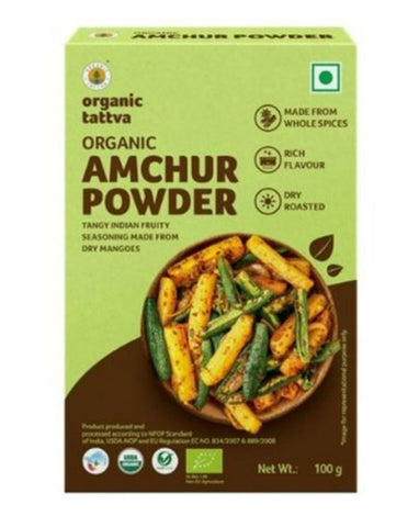 Picture of Organic Tattva Amchur (Dry Mango) Powder - 100 GM