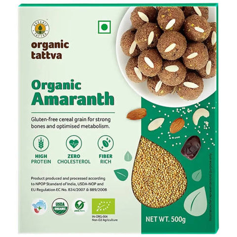 Show details for Organic Tattva Amaranth (Rajgeera) Seeds - 500 GM Picture of Organic Tattva Amaranth (Rajgeera) Seeds - 500 GM