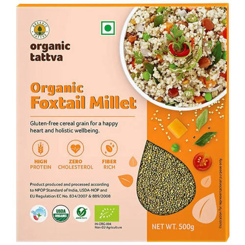 Show details for Organic Tattva Foxtail Millet - 500 GM Picture of Organic Tattva Foxtail Millet - 500 GM