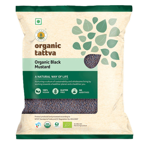 Picture of Organic Tattva Black Mustard - 200 GM