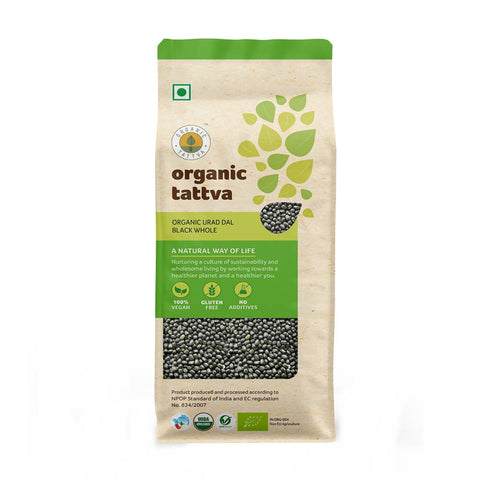 Picture of Organic Tattva Urad Dal Black Whole - 500 GM