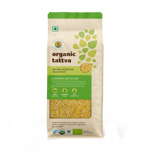 Show details for Organic Tattva Moong Dal Yellow Split - 1 KG Picture of Organic Tattva Moong Dal Yellow Split - 1 KG