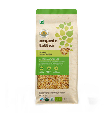 Show details for Organic Tattva Arhar (Tur) Dal - 1 KG Picture of Organic Tattva Arhar (Tur) Dal - 1 KG