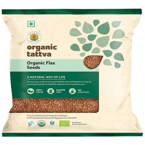 Show details for Organic Tattva Flax Seeds - 200 GM Picture of Organic Tattva Flax Seeds - 200 GM