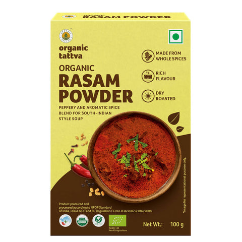 Show details for Organic Tattva Rasam Powder - 100 GM Picture of Organic Tattva Rasam Powder - 100 GM