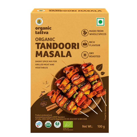 Picture of Organic Tattva Tandoori Masala Powder - 100 GM