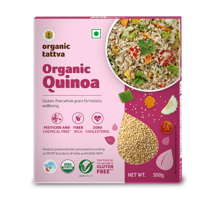 Show details for Organic Tattva Organic Quinoa - 500 GM Picture of Organic Tattva Organic Quinoa - 500 GM