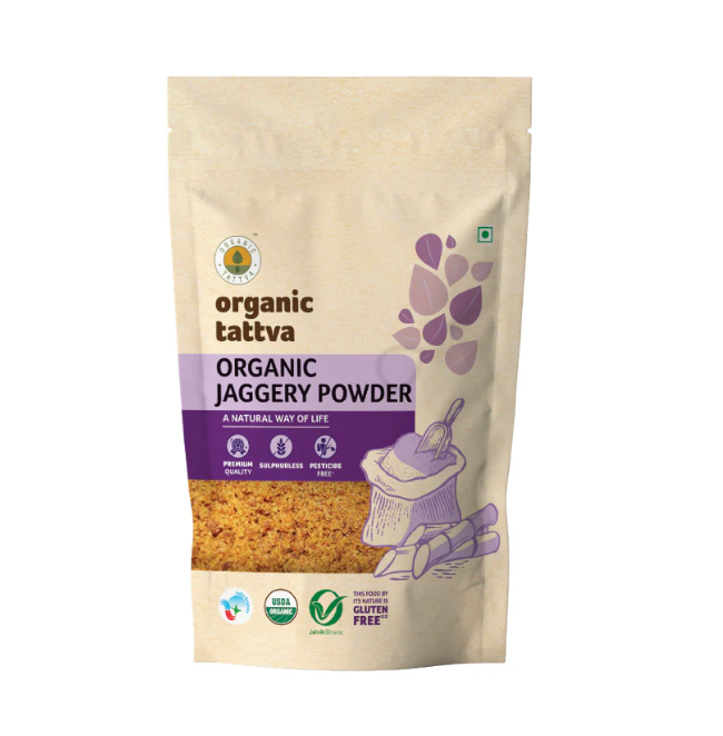 Picture of Organic Tattva Jaggery Powder - 500 GM