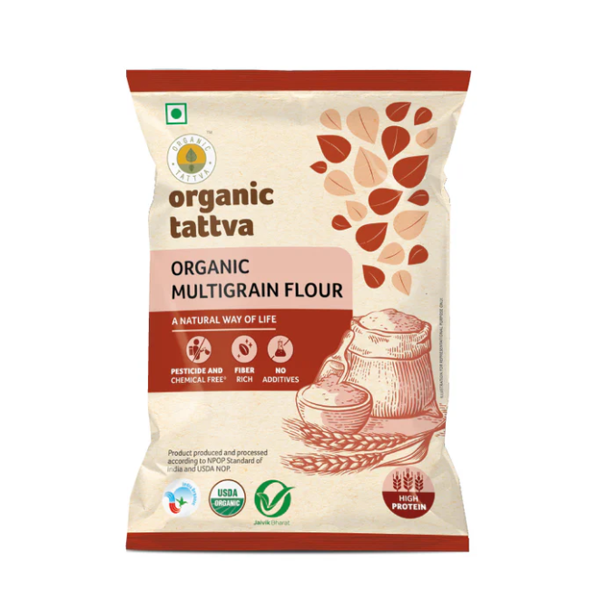 Picture of Organic Tattva Multigrain Flour - 1KG