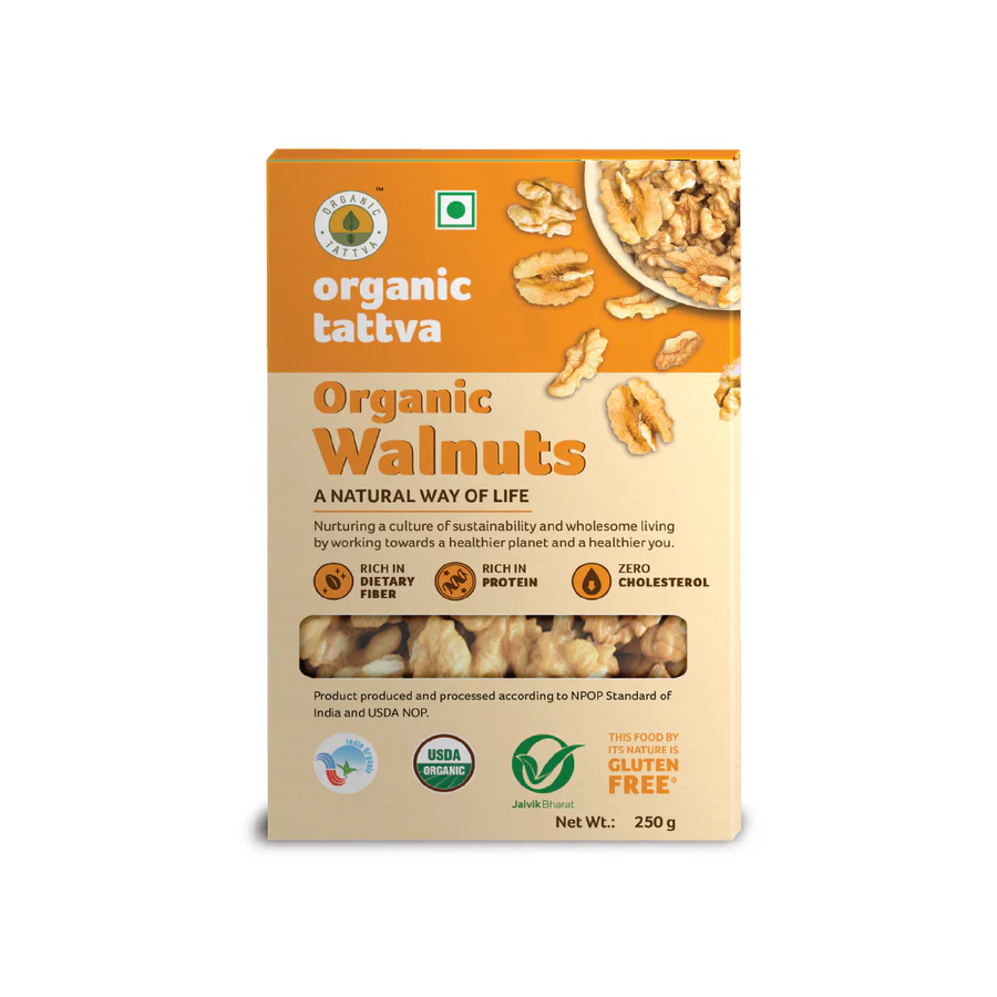 Show details for Organic Tattva Walnuts - 250 GM Picture of Organic Tattva Walnuts - 250 GM
