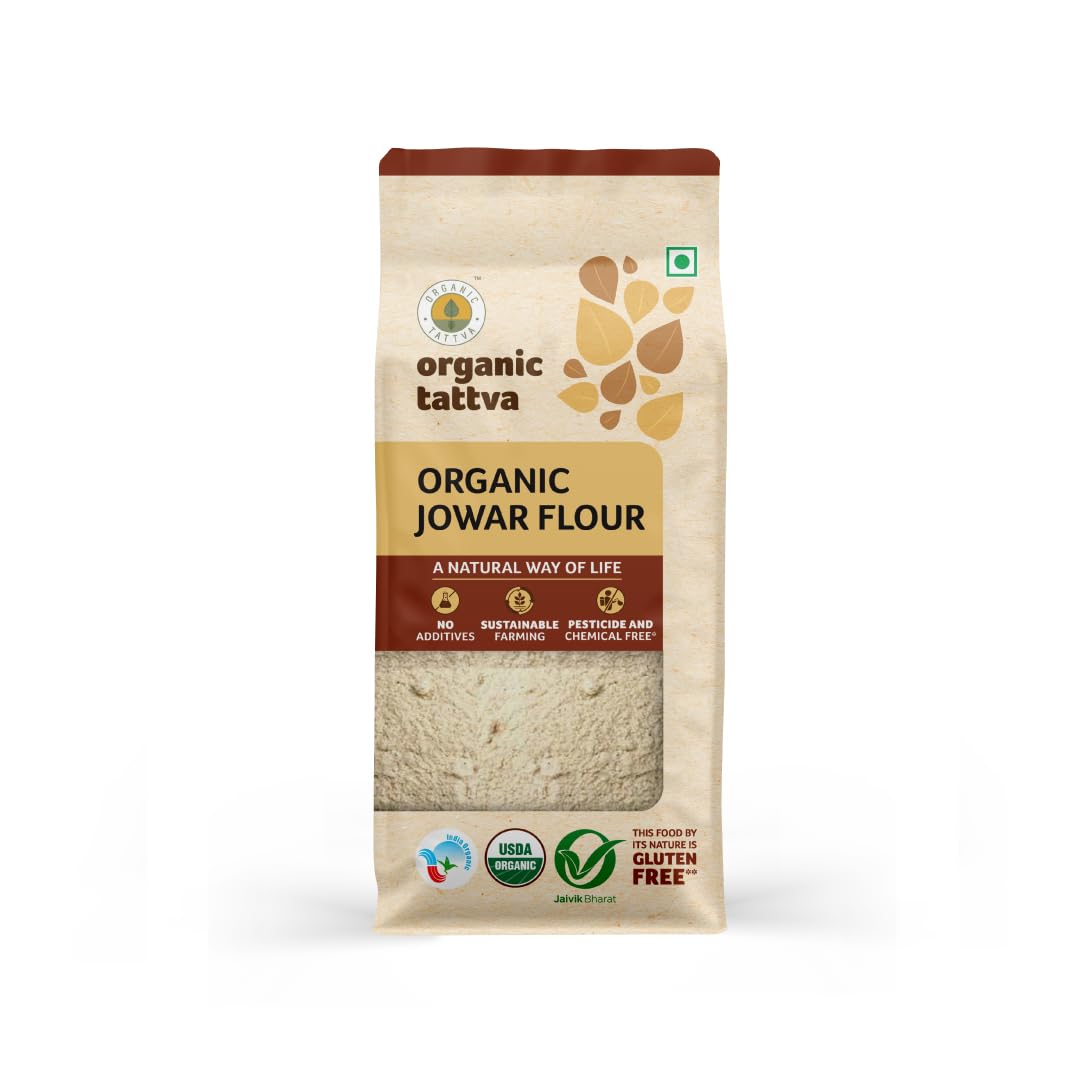 Show details for Organic Tattva Jowar Flour - 500 GM Picture of Organic Tattva Jowar Flour - 500 GM