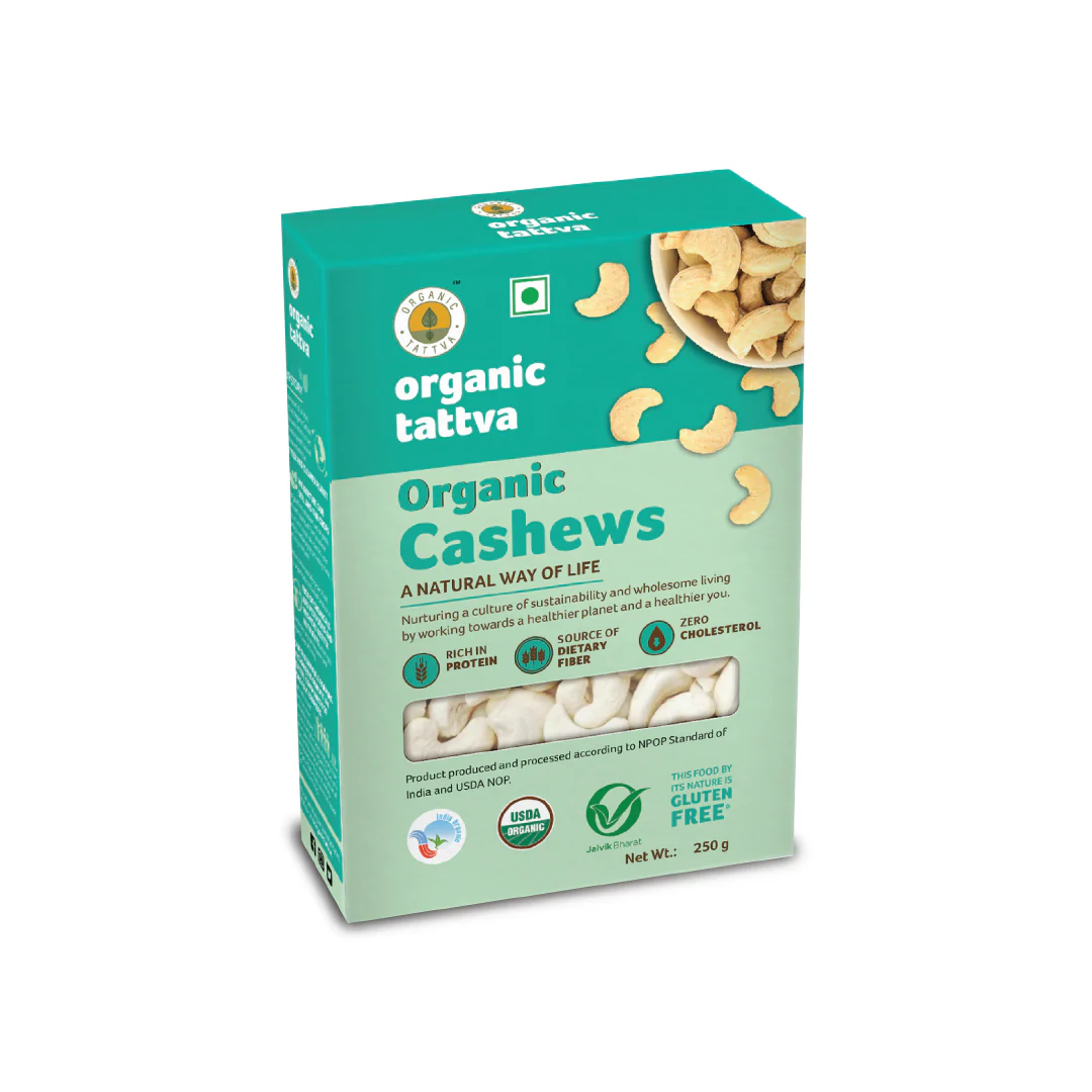 Show details for Organic Tattva Cashews - 250 GM Picture of Organic Tattva Cashews - 250 GM