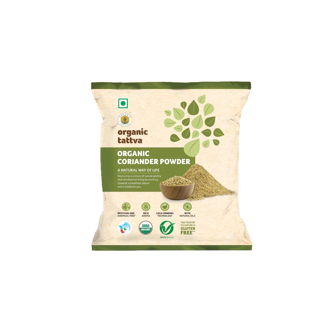 Show details for Organic Tattva Coriander Powder - 200 GM Picture of Organic Tattva Coriander Powder - 200 GM