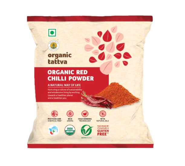 Show details for Organic Tattva Red Chilly Powder - 200 GM Picture of Organic Tattva Red Chilly Powder - 200 GM