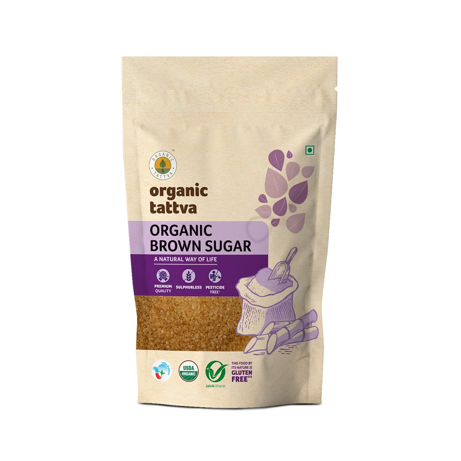 Show details for Organic Tattva Brown Sugar - 1KG Picture of Organic Tattva Brown Sugar - 1KG