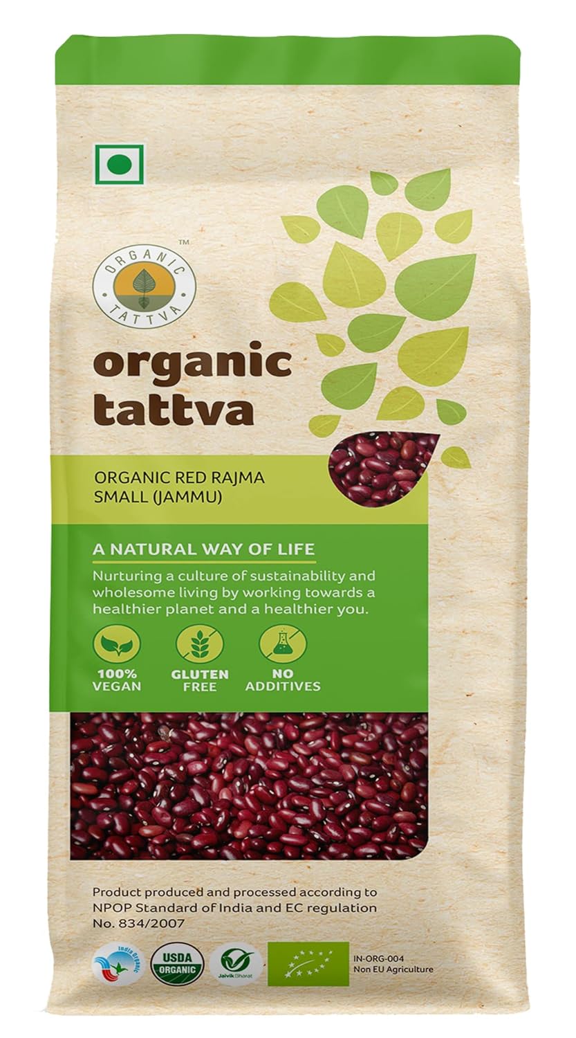 Picture of Organic Tattva Red Rajma (Jammu) - 500 GM