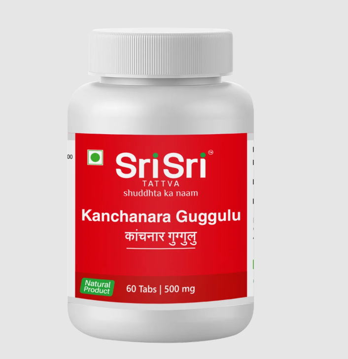 Picture of Sri Sri Tattva Kanchanara Guggulu Tablets - 60 Tabs