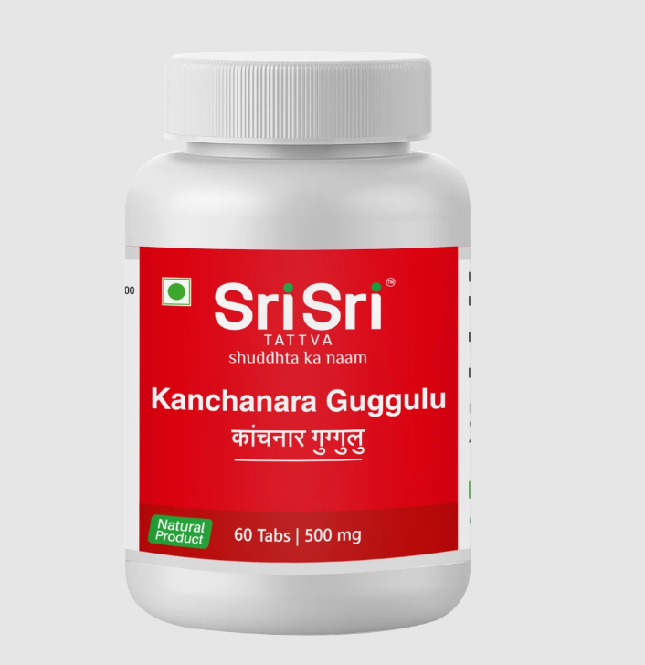 Show details for Sri Sri Tattva Kanchanara Guggulu Tablets - 60 Tabs Picture of Sri Sri Tattva Kanchanara Guggulu Tablets - 60 Tabs