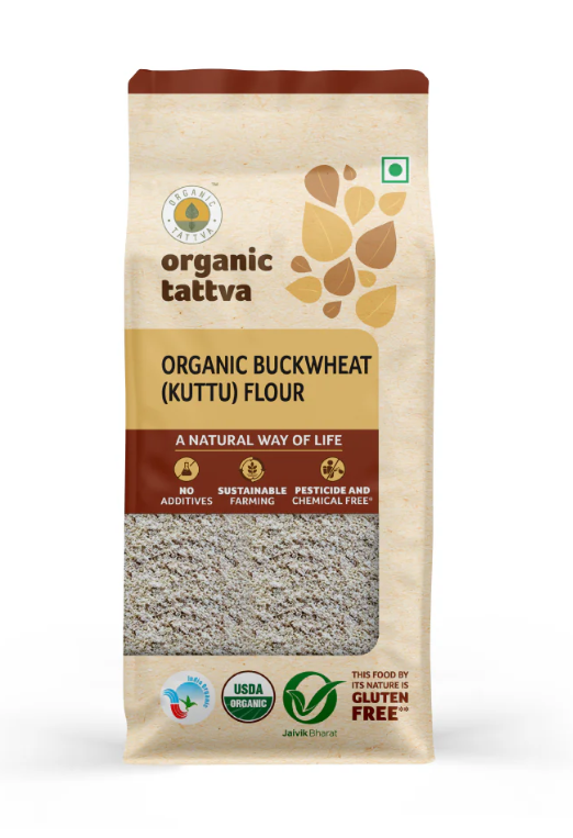 Picture of Organic Tattva Buckwheat (Kuttu) Flour - 250 GM