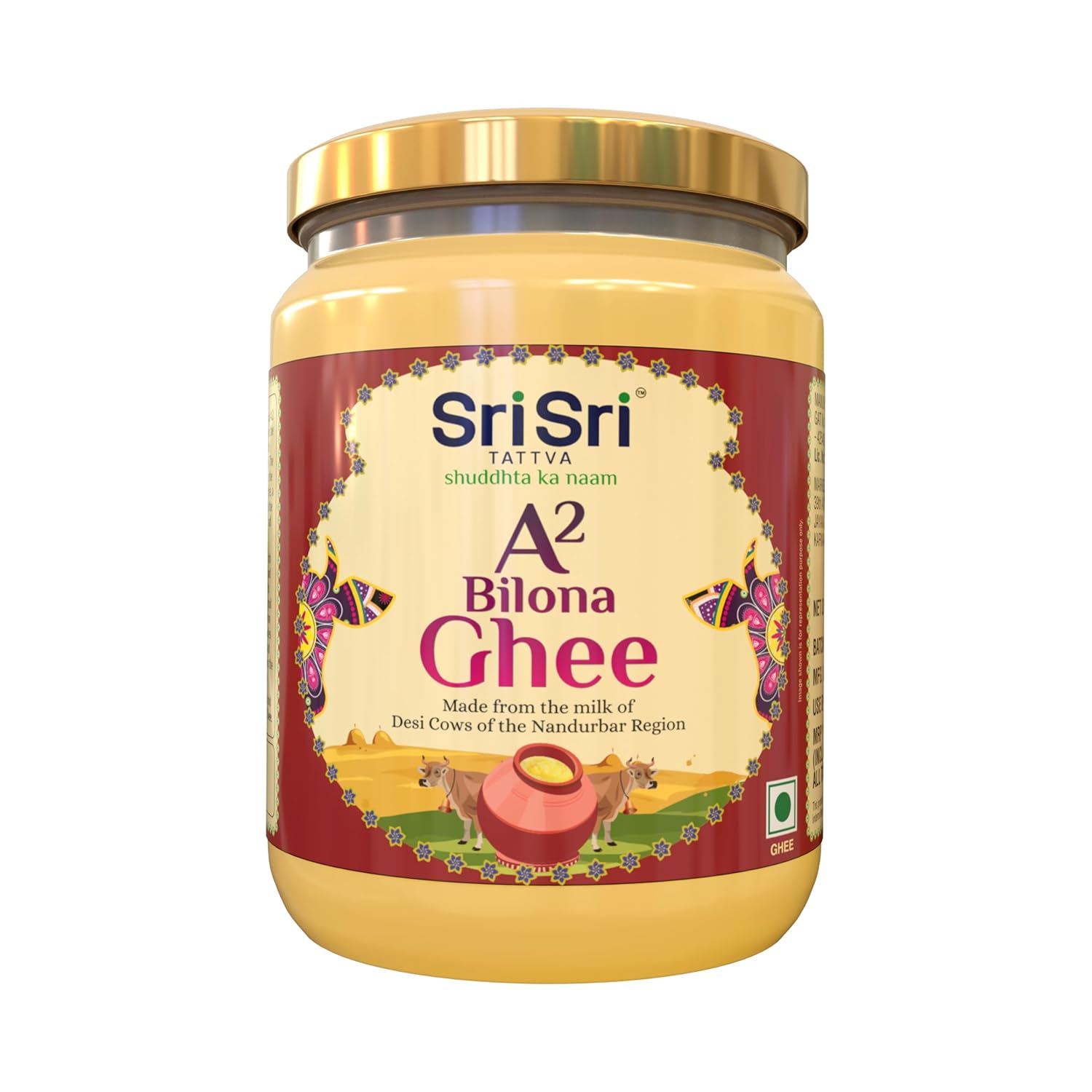 Picture of Sri Sri Tattva A2 Bilona Ghee - 500 ML