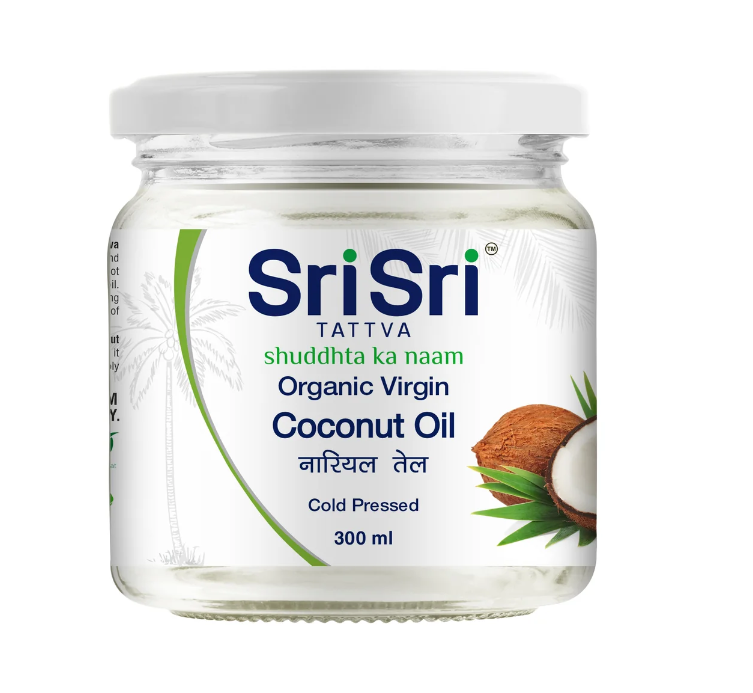 Picture of Sri Sri Tattva Organic Virgin Coconut Oil Cold Pressed - 300 ML