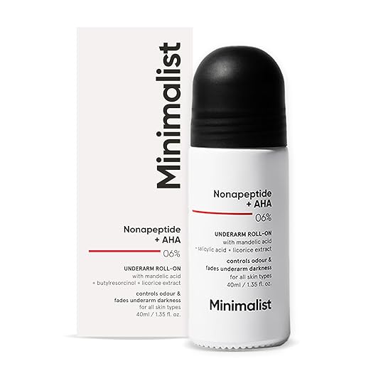 Show details for Minimalist Nonapeptide + AHA 06% Underarm Roll On - 40 ML Picture of Minimalist Nonapeptide + AHA 06% Underarm Roll On - 40 ML