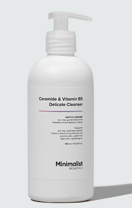 Show details for Minimalist Ceramide & Vitamin B5 Delicate Cleanser For Baby & Kids - 400 ML Picture of Minimalist Ceramide & Vitamin B5 Delicate Cleanser For Baby & Kids - 400 ML