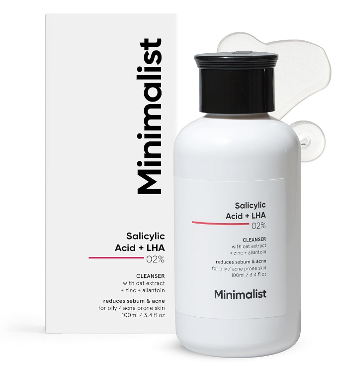 Show details for Minimalist 2% Salicylic Acid Face Wash - 100 ML Picture of Minimalist 2% Salicylic Acid Face Wash - 100 ML