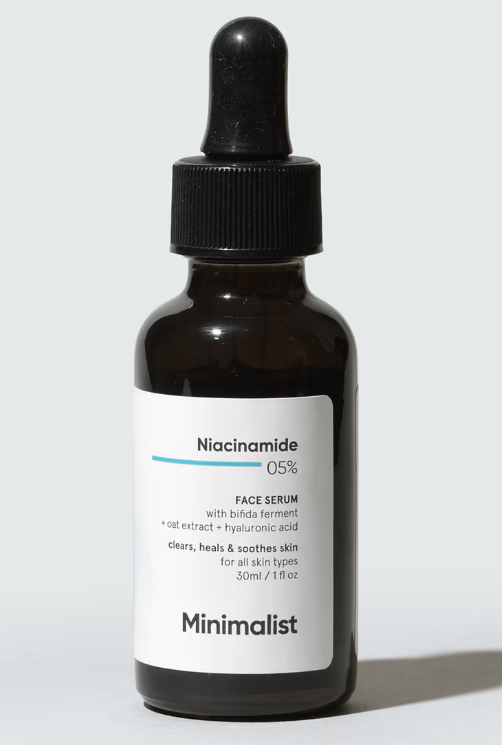 Show details for Minimalist Niacinamide 5% + Hyaluronic Acid 1% - 30 ML Picture of Minimalist Niacinamide 5% + Hyaluronic Acid 1% - 30 ML