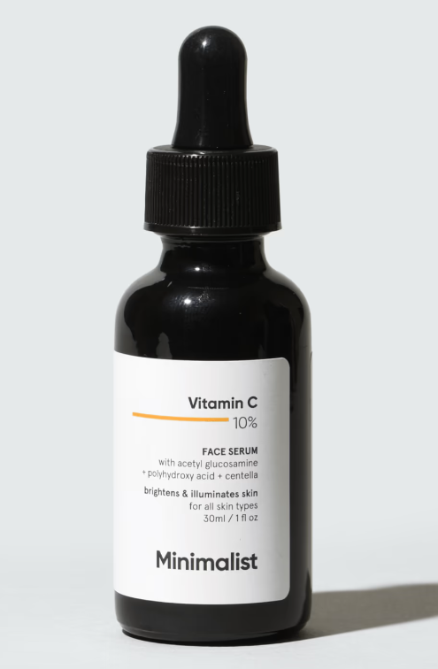 Show details for Minimalist 10% Vitamin C Face Serum For Glowing Skin - 30 ML Picture of Minimalist 10% Vitamin C Face Serum For Glowing Skin - 30 ML