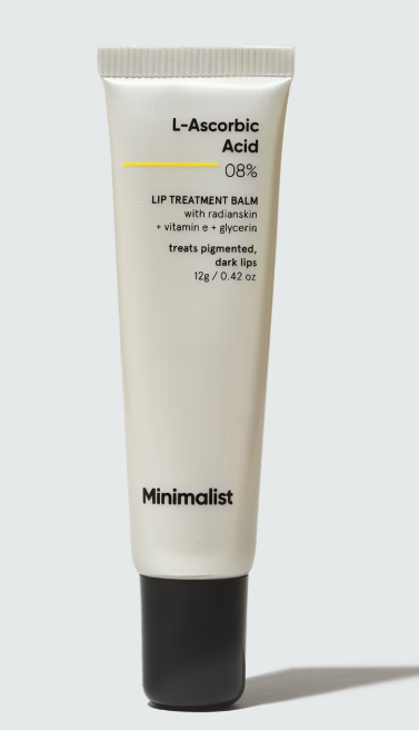 Show details for Minimalist 8% L-Ascorbic Acid Lip Treatment Balm - 12 GM Picture of Minimalist 8% L-Ascorbic Acid Lip Treatment Balm - 12 GM