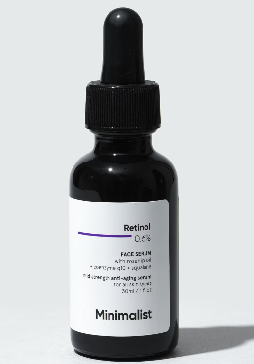 Show details for Minimalist Retinol 0.6% Face Serum - 30 ML Picture of Minimalist Retinol 0.6% Face Serum - 30 ML